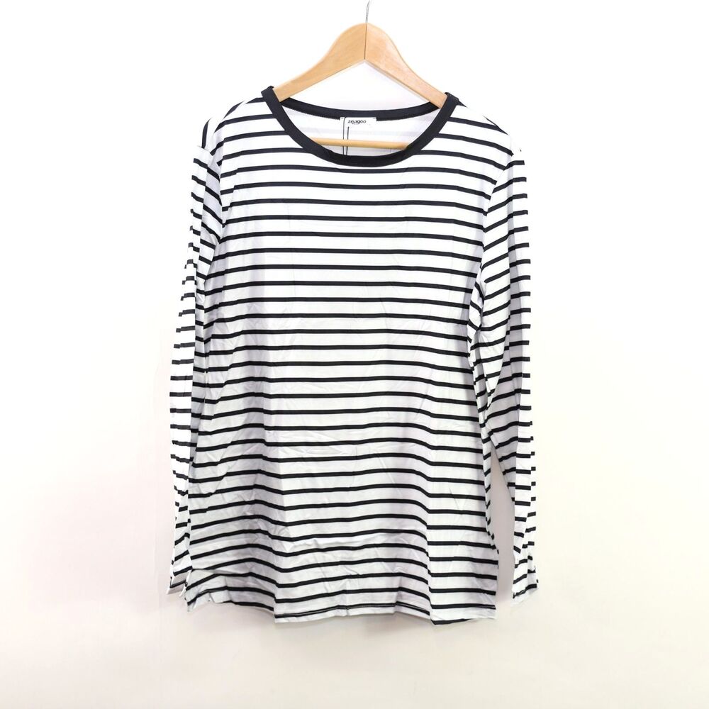 NWT Zeagoo striped top size XL